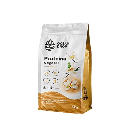 Proteína Vegetal Baunilha OCEAN DROP - 01 sachê 450g