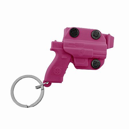 Chaveiro Holster Bélica - Rosa