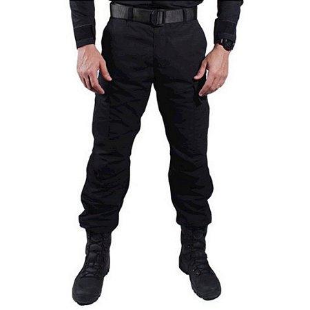 Calça Masculina Combat Preta Bélica