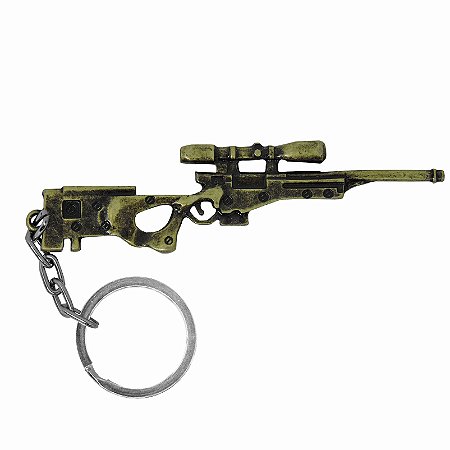 Chaveiro Sniper - Ouro Velho