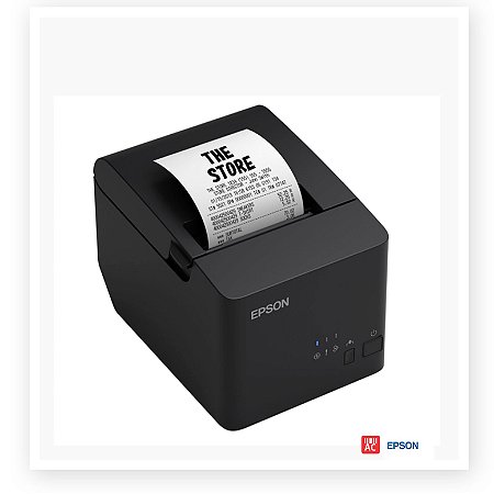 Impressora Não Fiscal Epson TM-T20X com Guilhotina - USB e Serial