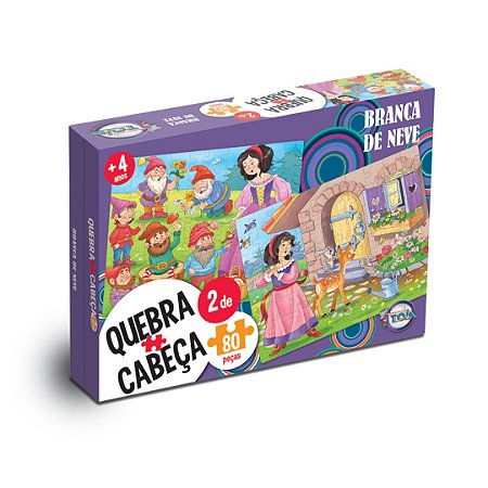 Quebra Cabeça Branca de Neve