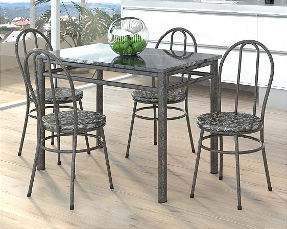 Conjunto de mesa MEDITERRANEA 100x60