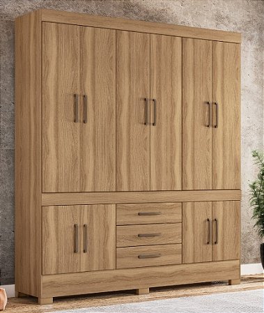 Guarda Roupa NEW MURANO AMENDOA