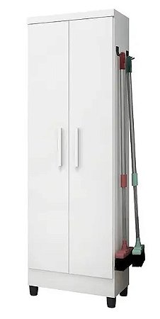 Armário Multiuso 2 portas LAVANDERIA 879 BRANCO