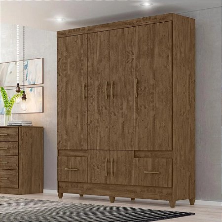 Guarda Roupa MS912 CASTANHO