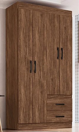 Grpa ROSÁRIO 04 Portas e 02 Gavetas Castanho