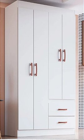 Grpa ROSÁRIO 04 Portas e 02 Gavetas Branco
