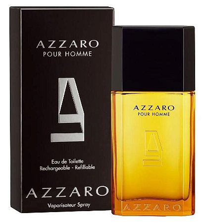 Perfume importado Azzaro Eau De Toillete Masculino 50ml - Rosacaps  Suplementos