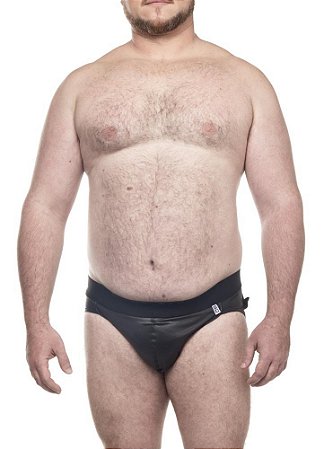 JOCK EM CIRRE PRETO PREMIUM CIRRE PLUS SIZE