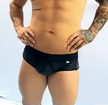 CUECA SEX MASCULINA TULE COM SUPLEX