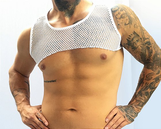CROPPED ARRASTÃO BRANCO