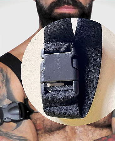 BRACELETE  PRETO EM ELÁSTICO ( O PAR )