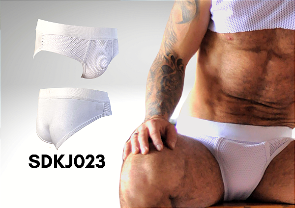 CUECA ARRASTÃO BRANCA
