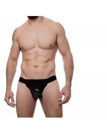Cueca Jockstrap Anel de Silicone