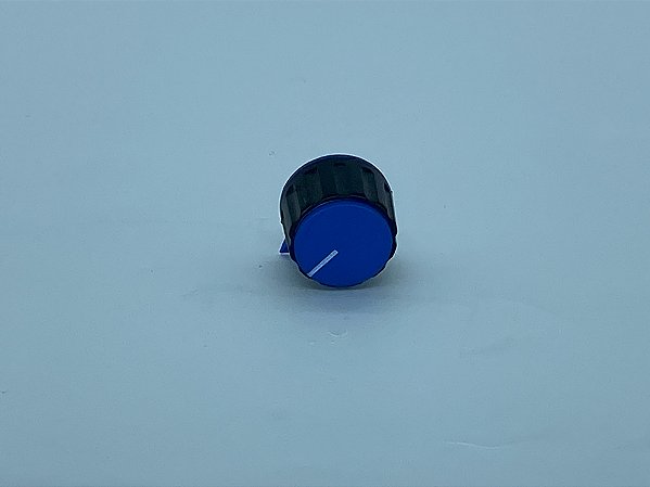 Knob azul p/ potenciometro - V.1 linha FLAMA