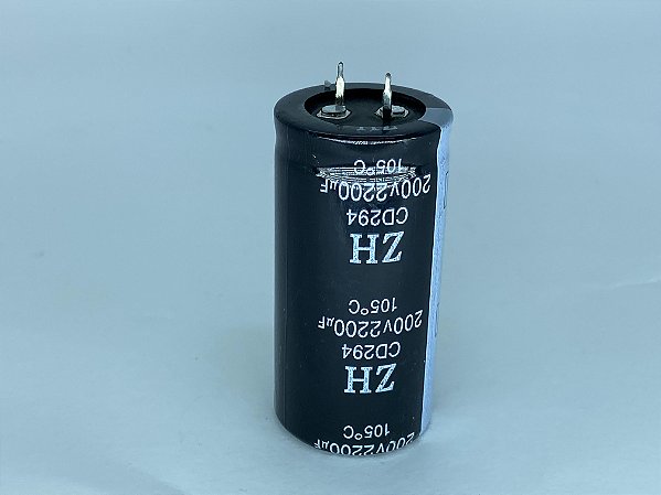 Capacitor eletrolitico 200V x 2200uF (M) CD294 - 30mm * 60mm