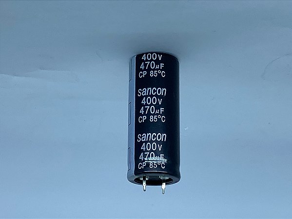 Capacitor eletrolítico 470uf x 400V - 60mm * 25mm TOUCH145 - V.3