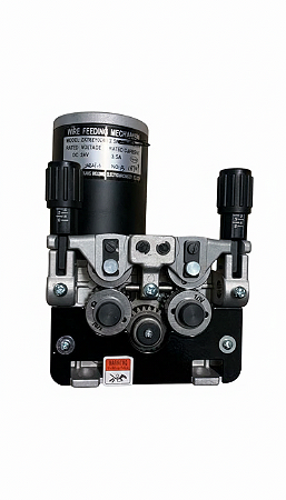 Motor tracionador de arame 4 roldanas 24V 3,5A - 18m/min cabeçote externo HARDMIG450