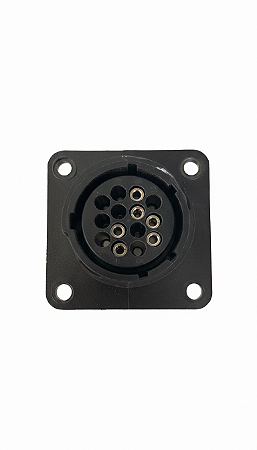 Conector controle CNC femea painel 14 pinos