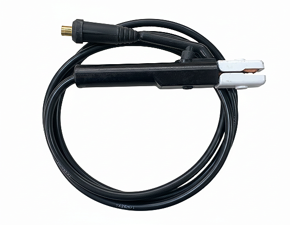 Cabo 25mm x 3m x engate 13mm - Porta eletrodo 300A Boxer