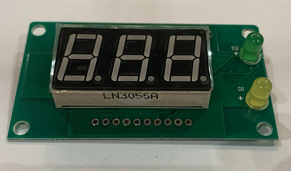 JSD5133N - Placa Display led amarelo - V.1 TOUCH150BV - V.2