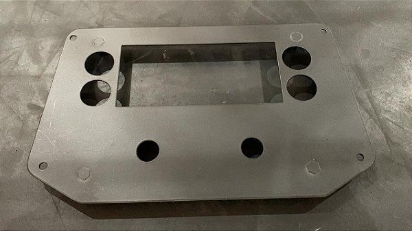 Suporte metalico para adesivo frontal MIGFLEX160BV - V.2