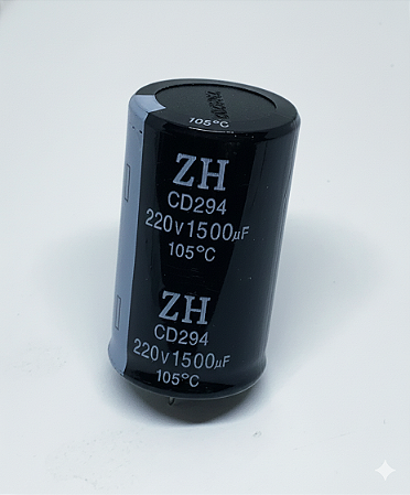 Capacitor eletrolítico 1500uFx220V - 50mm * 30mm