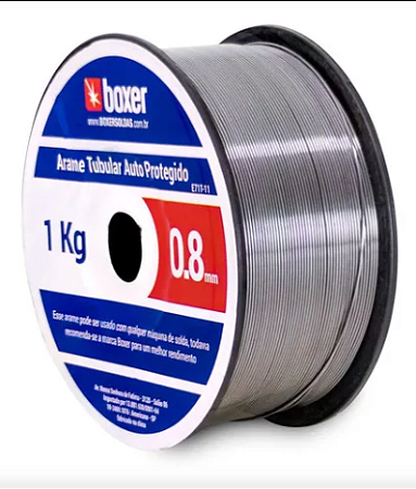Arame Mig auto protegido E71T-11 0,8mm 1kg