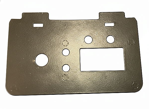 Painel metálico frontal TOUCH150BV - V.2