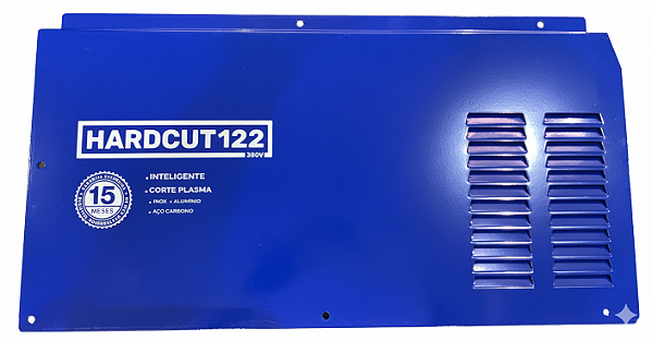 Tampa metálica lateral esquerda HARDCUT122 - 380V