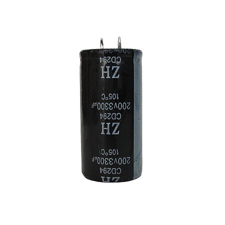 Capacitor eletrolítico 3300uF x 200V - 35mm * 60mm