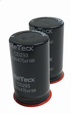 Capacitor eletrolítico 470uF x 400V