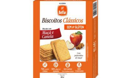 Biscoitos Clássicos Maçã e Canela SG e SL Belfar 86g *Val.280224