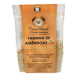 Farinha de Amêndoas Sem Glúten Ceres Brasil 150g *Val.311223