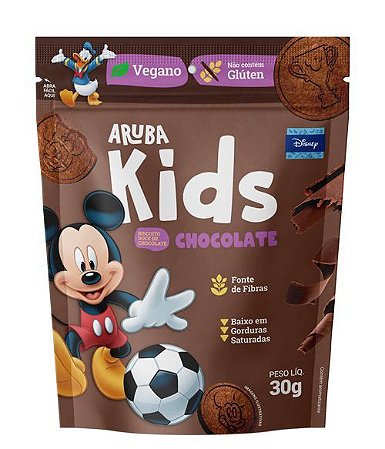 Biscoito de Chocolate Kids Disney SG Veg Aruba 30g *Val.040125