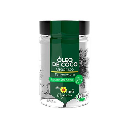 Óleo de Coco Orgânico Extravirgem Apis Flora 300ml *Val.301123