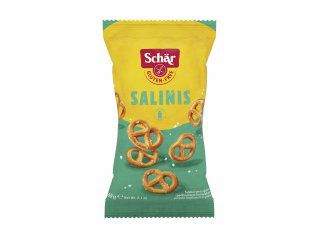 Salinis Mini Pretzel Salgado Sem Glúten Schär 60g *Val.270125