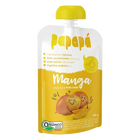 Papinha Orgânica de Manga SG Papapá 100g *Val.091024