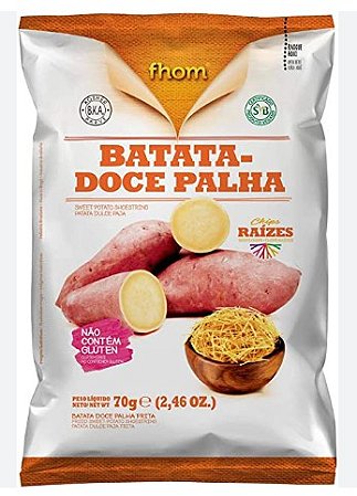 Batata Doce Palha SG Raízes Fhom 70g *Val. 270524