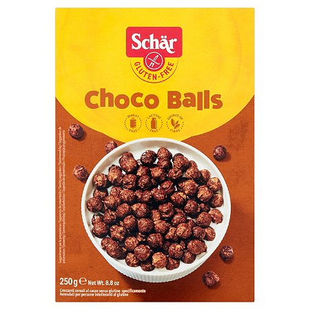 Cereal Choco Balls Sem Glúten e Sem Lactose Schar 250g *Val.141124