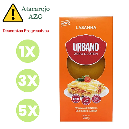 Massa de Lasanha SG Urbano 250g * Val.140726