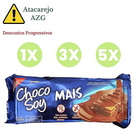 Choco Mais Sem Lactose e Sem Glúten Choco Soy 69g *Val.280225