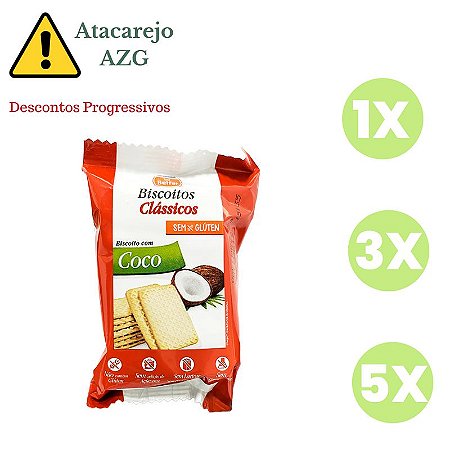 Biscoito Clássico de Coco SG e SL Belfar 28,7g *Val.311024