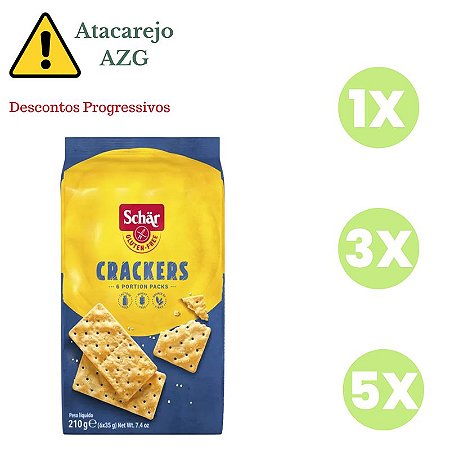 Crackers Sem Glúten Schar 210gr *Val.030624