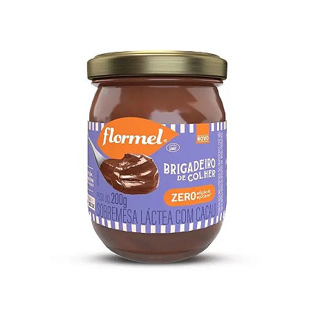 Brigadeiro de Colher Zero Sem Glúten Flormel 200g *Val.250124