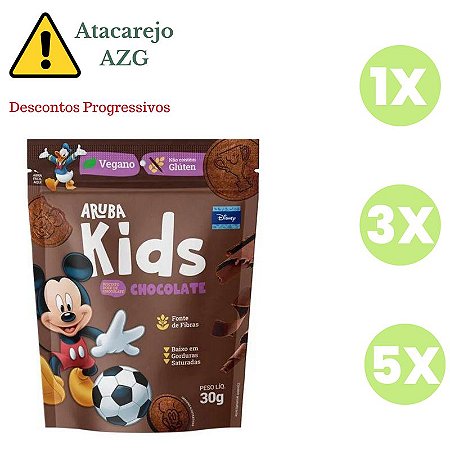 Biscoito de Chocolate Kids Disney SG Veg Aruba 30g *Val.220424