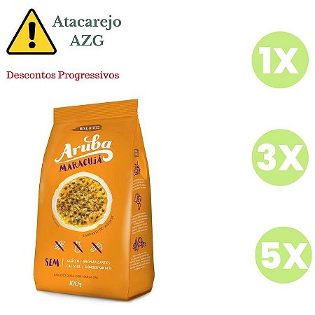 Biscoito de Maracujá SG Aruba 100g *Val.131024