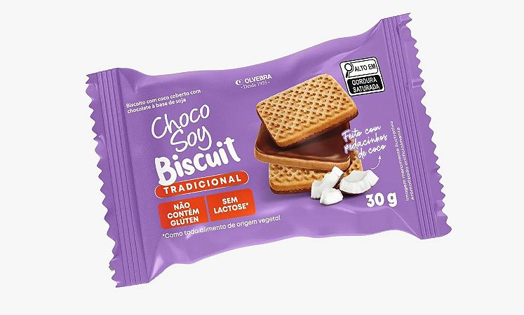Biscuit Sem Glúten Tradicional Choco Soy 30g *Val.311024