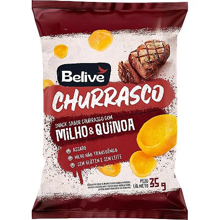 Snack de Milho sabor Churrasco SG Belive 35g *Val.090824